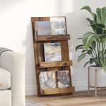 Casa si Gradina - Mobilier - Biblioteci si rafturi - Rafturi - Raft pentru reviste Lemn vechi 51 x 11 x 102 cm Lemn compozit - Infinity.ro