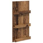 Casa si Gradina - Mobilier - Biblioteci si rafturi - Rafturi - Raft pentru reviste Lemn vechi 51 x 11 x 102 cm Lemn compozit - Infinity.ro