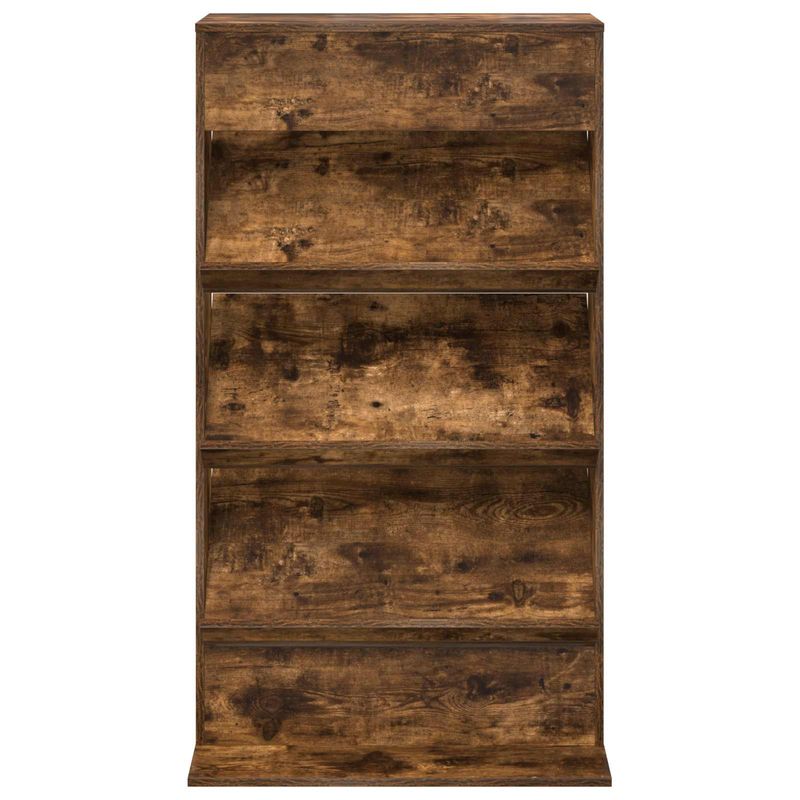 Casa si Gradina - Mobilier - Biblioteci si rafturi - Rafturi - Raft pentru reviste cu raft Stejar fumuriu 70 x 41 x 126 cm - Infinity.ro