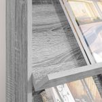 Casa si Gradina - Mobilier - Biblioteci si rafturi - Rafturi - Raft pentru reviste Gri Sonoma 70 x 41 x 156 cm Lemn compozit - Infinity.ro