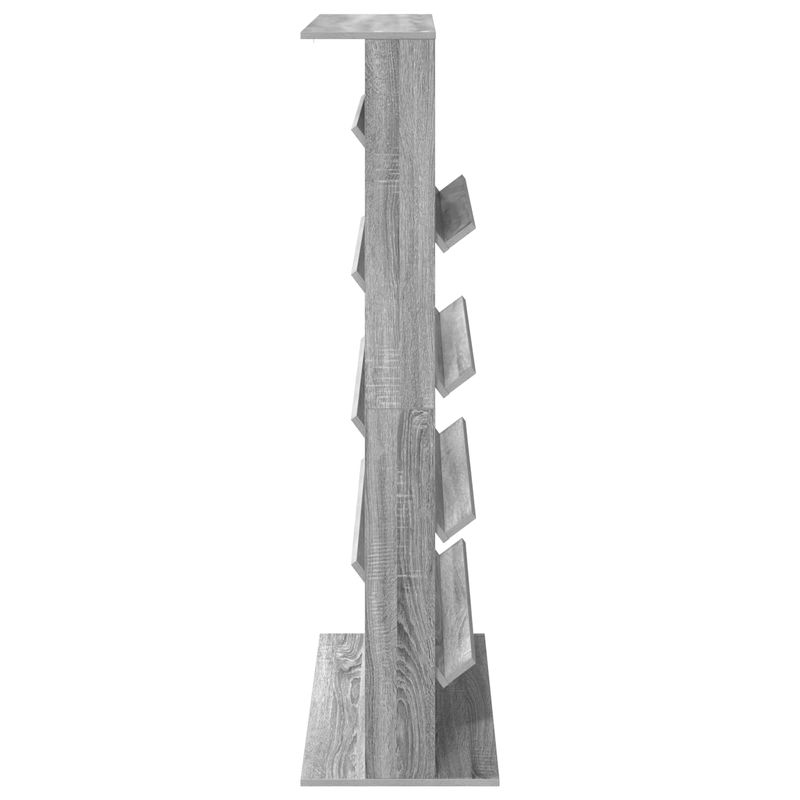 Casa si Gradina - Mobilier - Biblioteci si rafturi - Rafturi - Raft pentru reviste Gri Sonoma 70 x 41 x 156 cm Lemn compozit - Infinity.ro