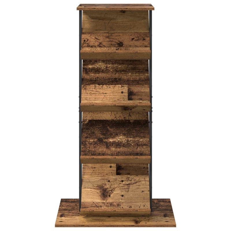 Casa si Gradina - Mobilier - Biblioteci si rafturi - Rafturi - Raft pentru reviste Lemn vechi 68 x 40 x 123.5 cm Lemn compozit - Infinity.ro