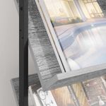 Casa si Gradina - Mobilier - Biblioteci si rafturi - Rafturi - Raft pentru reviste Gri Sonoma 68 x 40 x 123.5 cm Lemn compozit - Infinity.ro