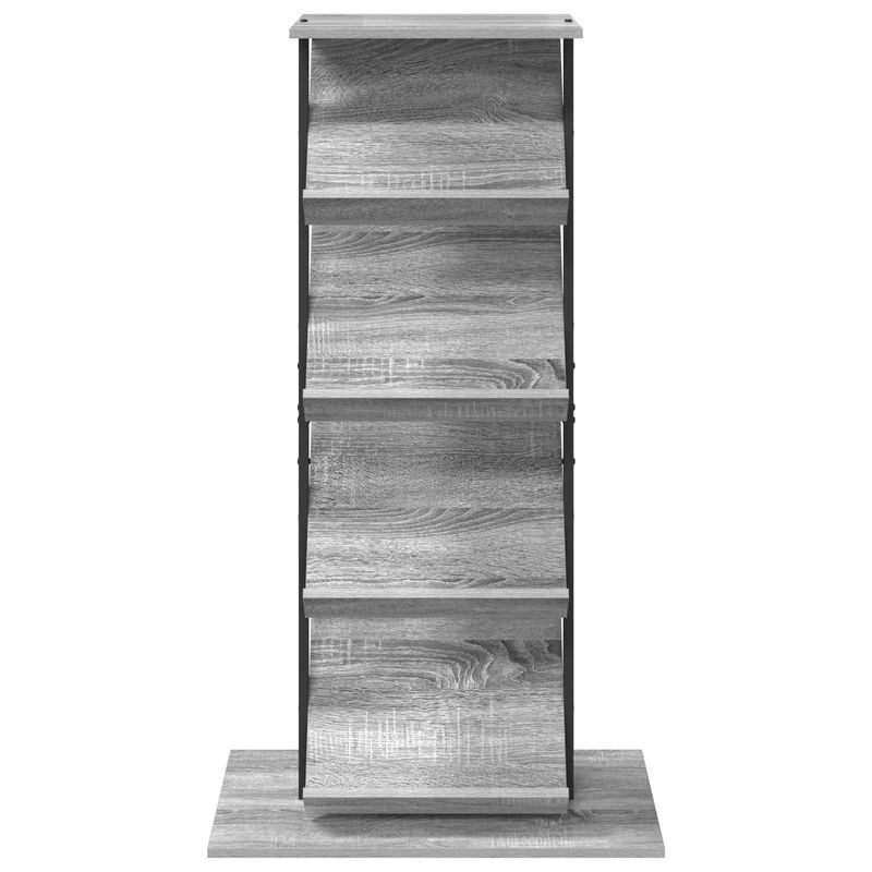 Casa si Gradina - Mobilier - Biblioteci si rafturi - Rafturi - Raft pentru reviste Gri Sonoma 68 x 40 x 123.5 cm Lemn compozit - Infinity.ro