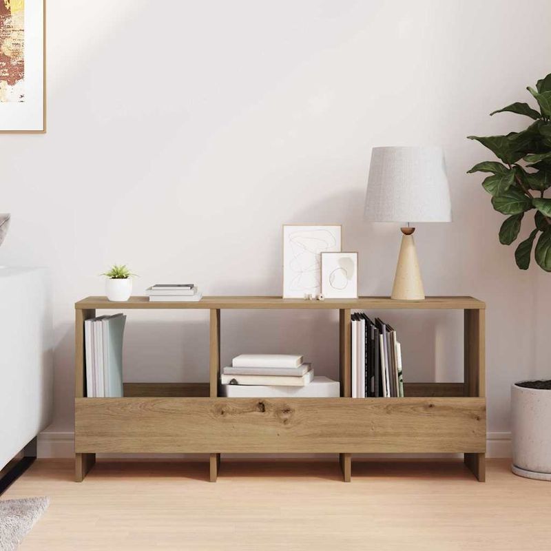 Casa si Gradina - Mobilier - Biblioteci si rafturi - Rafturi - Raft pentru reviste Stejar Artizanal 102 x 30 x 45 cm - Infinity.ro