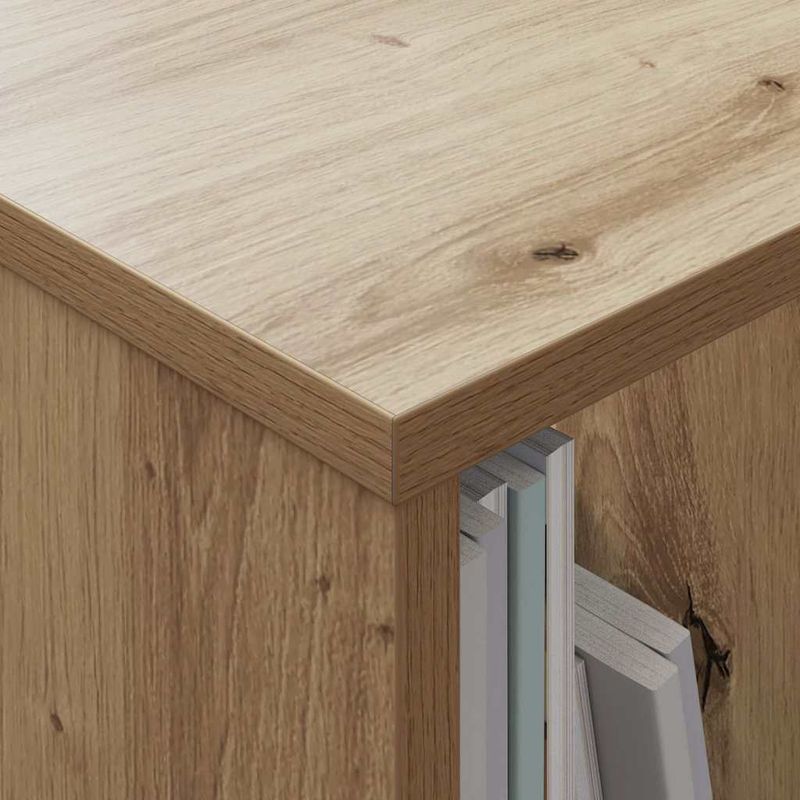 Casa si Gradina - Mobilier - Biblioteci si rafturi - Rafturi - Raft pentru reviste Stejar Artizanal 102 x 30 x 45 cm - Infinity.ro