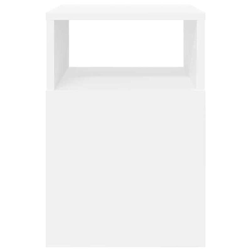 Casa si Gradina - Mobilier - Mese si birouri - Mese living - Masa laterala Alb 30,5 x 30 x 45 cm Lemn compozit - Infinity.ro