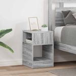 Casa si Gradina - Mobilier - Mese si birouri - Mese living - Masa laterala 2 pcs Gri Sonoma 30,5 x 30 x 45 cm Lemn compozit - Infinity.ro