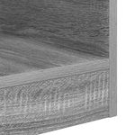 Casa si Gradina - Mobilier - Mese si birouri - Mese living - Masa laterala 2 pcs Gri Sonoma 30,5 x 30 x 45 cm Lemn compozit - Infinity.ro