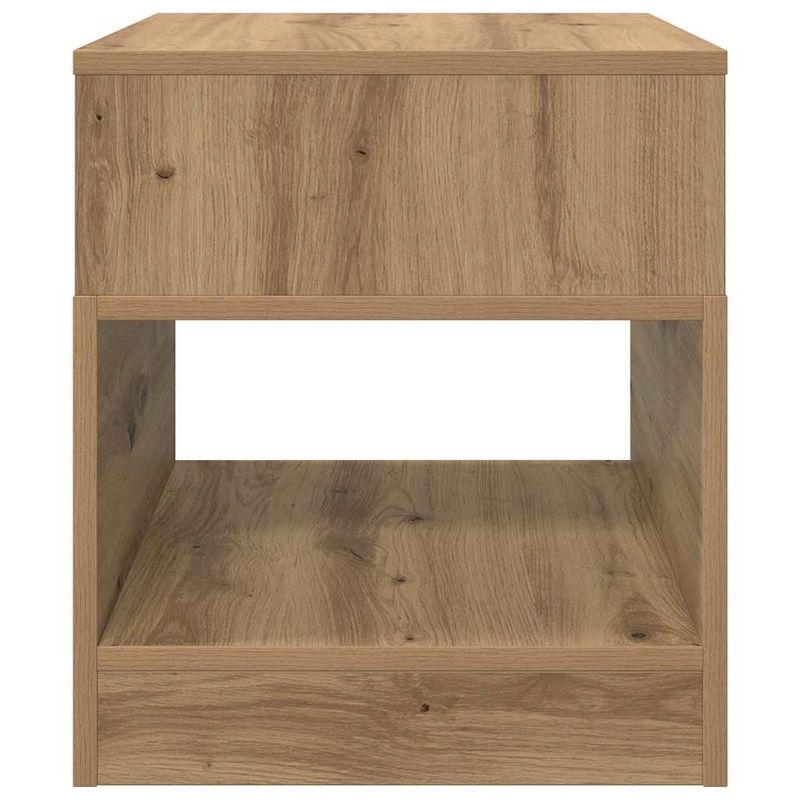 Casa si Gradina - Mobilier - Mese si birouri - Mese living - Masa laterala 2 pcs Stejar Artizanal 40,5 x 40 x 45 cm - Infinity.ro