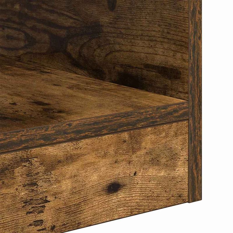 Casa si Gradina - Mobilier - Mese si birouri - Mese living - Masa laterala Stejar fumuriu 30,5 x 30 x 45 cm Lemn compozit - Infinity.ro