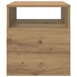 Casa si Gradina - Mobilier - Mese si birouri - Mese living - Masa laterala 2 pcs Stejar Artizanal 40,5 x 40 x 45 cm - Infinity.ro