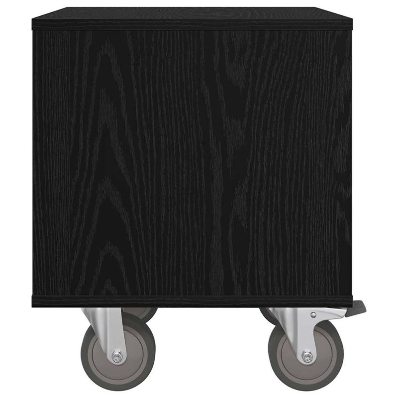 Casa si Gradina - Mobilier - Comode si corpuri - Noptiere - Noptiera 2 pcs Stejar Negru 40,5 x 40 x 48 cm Lemn compozit - Infinity.ro