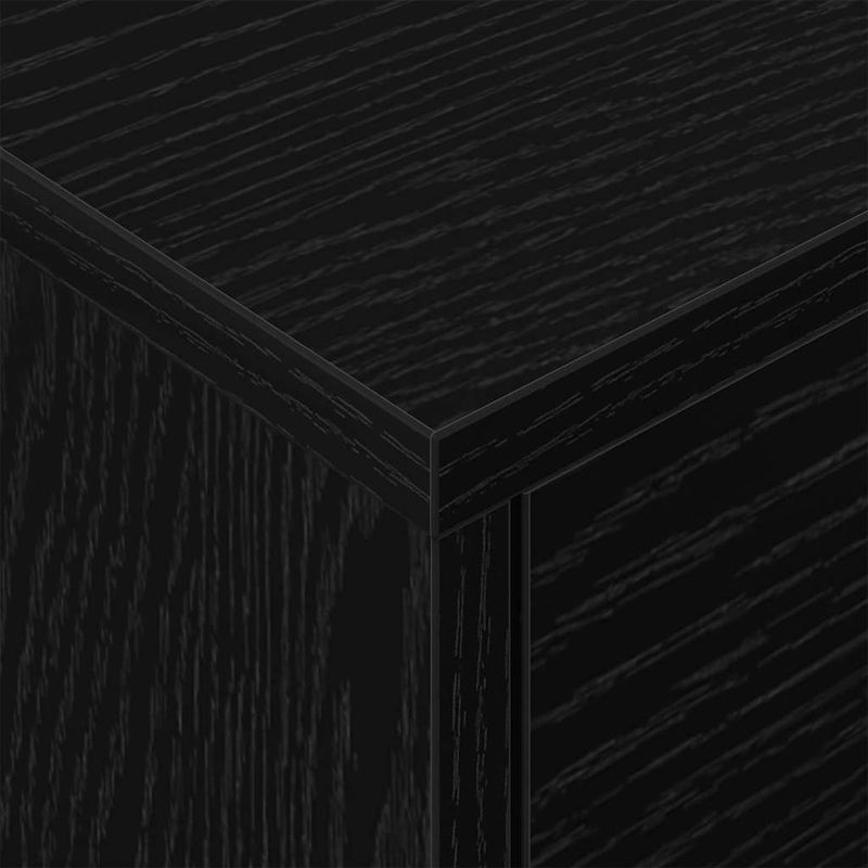 Casa si Gradina - Mobilier - Comode si corpuri - Noptiere - Noptiera 2 pcs Stejar Negru 40,5 x 40 x 48 cm Lemn compozit - Infinity.ro