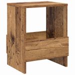 Casa si Gradina - Mobilier - Biblioteci si rafturi - Rafturi - Raft pentru reviste Lemn vechi 35 x 30 x 45 cm - Infinity.ro