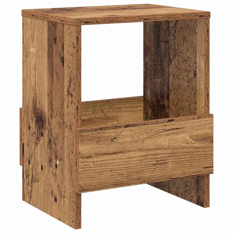 Casa si Gradina - Mobilier - Biblioteci si rafturi - Rafturi - Raft pentru reviste Lemn vechi 35 x 30 x 45 cm - Infinity.ro