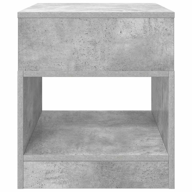 Casa si Gradina - Mobilier - Mese si birouri - Mese living - Masa laterala 2 pcs Gri din beton 40,5 x 40 x 45 cm - Infinity.ro