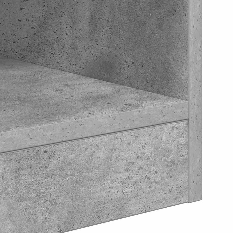 Casa si Gradina - Mobilier - Mese si birouri - Mese living - Masa laterala 2 pcs Gri din beton 40,5 x 40 x 45 cm - Infinity.ro