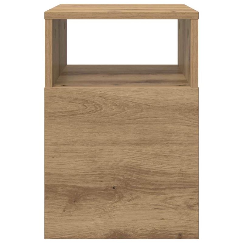 Casa si Gradina - Mobilier - Mese si birouri - Mese living - Masa laterala 2 pcs Stejar Artizanal 30,5 x 30 x 45 cm - Infinity.ro