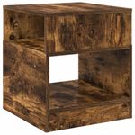 Casa si Gradina - Mobilier - Mese si birouri - Mese living - Masa laterala Stejar fumuriu 40,5 x 40 x 45 cm Lemn compozit - Infinity.ro