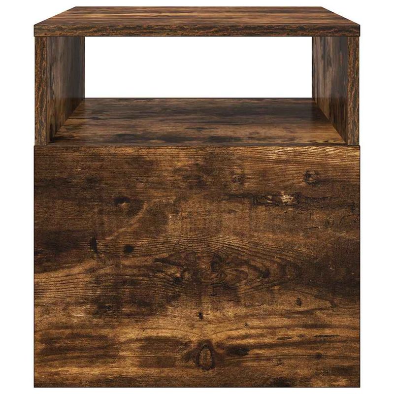 Casa si Gradina - Mobilier - Mese si birouri - Mese living - Masa laterala Stejar fumuriu 40,5 x 40 x 45 cm Lemn compozit - Infinity.ro