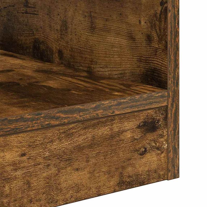 Casa si Gradina - Mobilier - Mese si birouri - Mese living - Masa laterala Stejar fumuriu 40,5 x 40 x 45 cm Lemn compozit - Infinity.ro