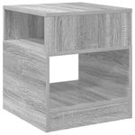 Casa si Gradina - Mobilier - Mese si birouri - Mese living - Masa laterala Gri Sonoma 40,5 x 40 x 45 cm Lemn compozit - Infinity.ro