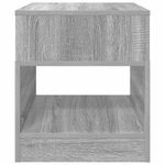Casa si Gradina - Mobilier - Mese si birouri - Mese living - Masa laterala Gri Sonoma 40,5 x 40 x 45 cm Lemn compozit - Infinity.ro