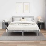 Casa si Gradina - Mobilier - Mese si birouri - Mese living - Masa laterala 2 pcs Gri Sonoma 37 x 32 x 40 cm Lemn compozit - Infinity.ro