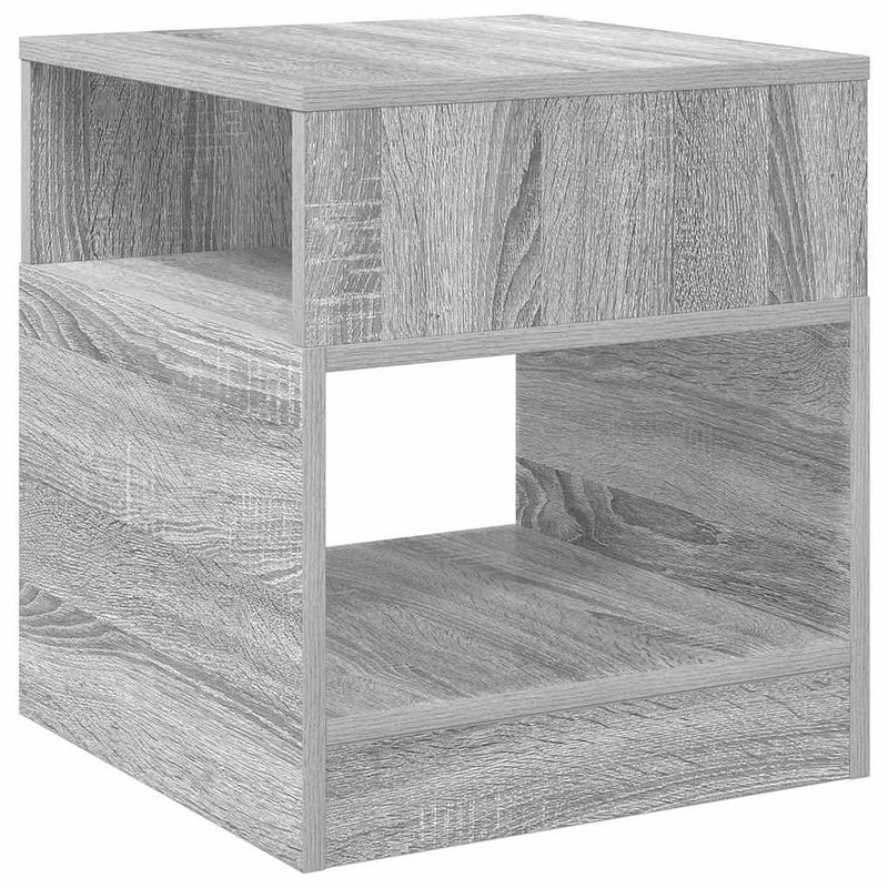 Casa si Gradina - Mobilier - Mese si birouri - Mese living - Masa laterala Gri Sonoma 40,5 x 40 x 45 cm Lemn compozit - Infinity.ro