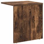 Casa si Gradina - Mobilier - Mese si birouri - Mese living - Masa laterala Stejar fumuriu 37 x 32 x 40 cm Lemn compozit - Infinity.ro