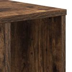 Casa si Gradina - Mobilier - Mese si birouri - Mese living - Masa laterala Stejar fumuriu 37 x 32 x 40 cm Lemn compozit - Infinity.ro