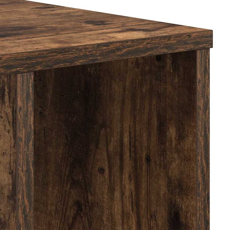 Casa si Gradina - Mobilier - Mese si birouri - Mese living - Masa laterala Stejar fumuriu 37 x 32 x 40 cm Lemn compozit - Infinity.ro
