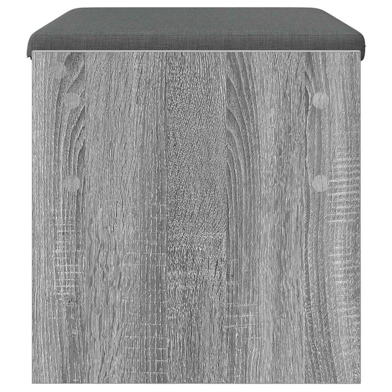 Casa si Gradina - Mobilier - Organizare si depozitare - Bancute - Banca pentru hol cu perna Gri Sonoma 63 x 38 x 40 cm - Infinity.ro