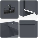 Casa si Gradina - Mobilier - Dulapuri si sifoniere - Dulapuri - Dulap pentru Fisiere cu sertar Antracit 44 x 50 x 106.5 cm - Infinity.ro