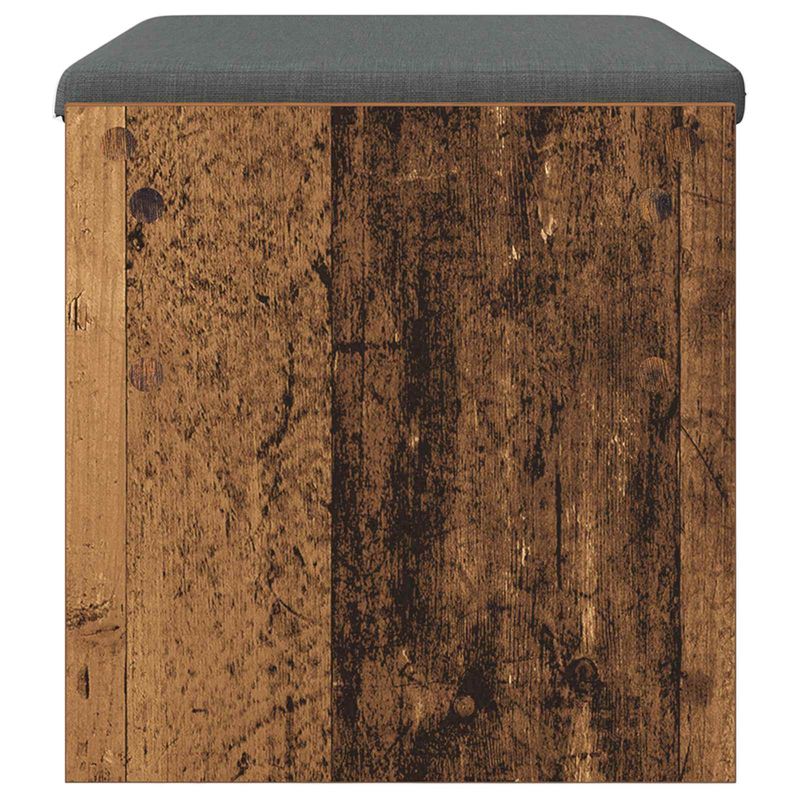 Casa si Gradina - Mobilier - Organizare si depozitare - Bancute - Banca pentru hol cu perna Lemn vechi 63 x 38 x 40 cm - Infinity.ro