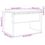 Casa si Gradina - Mobilier - Organizare si depozitare - Bancute - Banca pentru hol cu perna Lemn vechi 63 x 38 x 40 cm - Infinity.ro