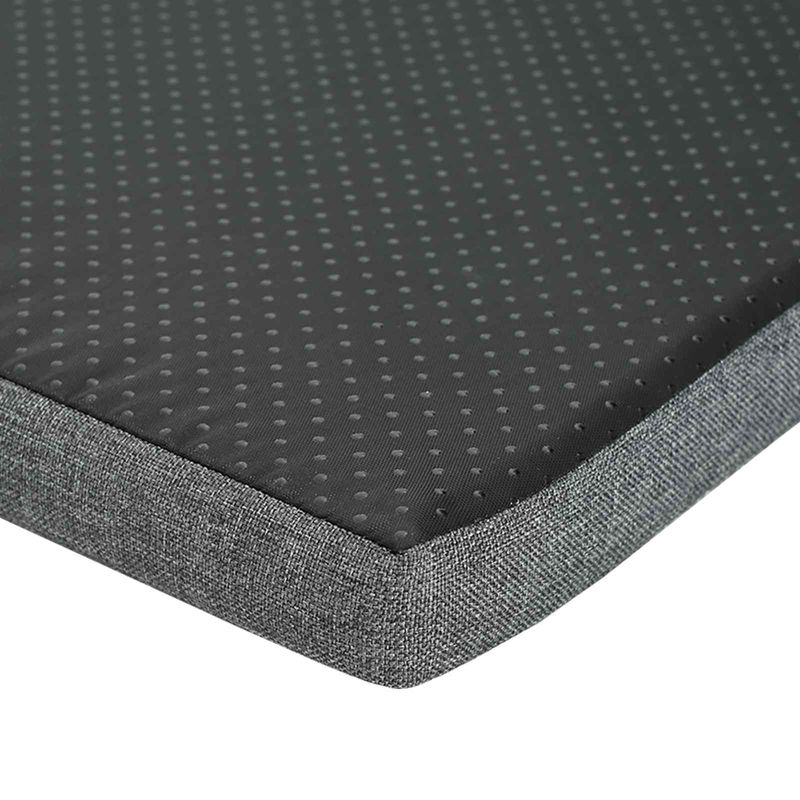 Casa si Gradina - Mobilier - Organizare si depozitare - Bancute - Banca pentru hol cu perna cu raft Gri Sonoma 103 x 38 x 45 cm - Infinity.ro