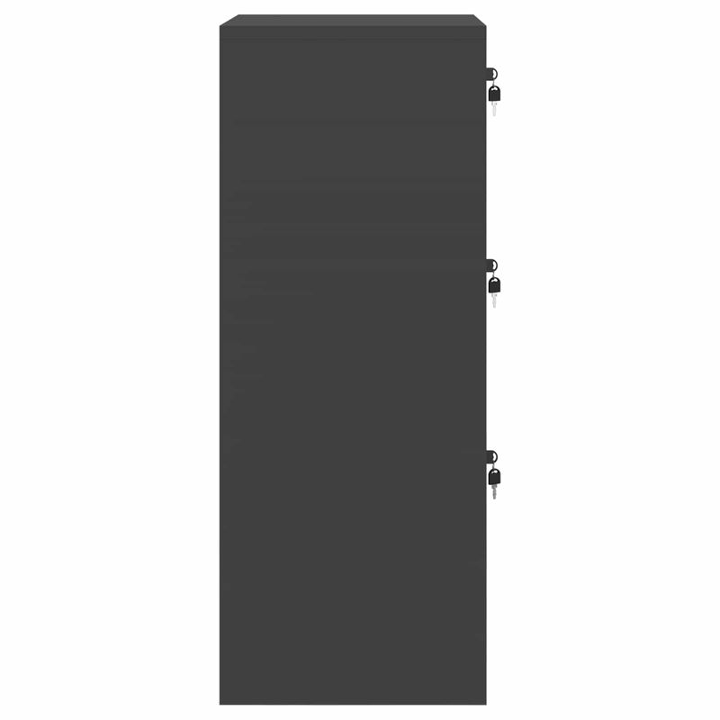 Casa si Gradina - Mobilier - Dulapuri si sifoniere - Dulapuri - Dulap pentru Fisiere cu sertar cu raft Negru 44 x 50 x 106.5 cm - Infinity.ro