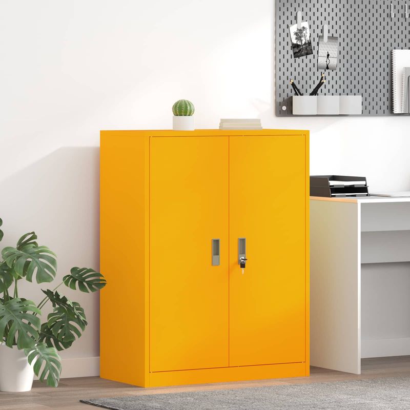 Casa si Gradina - Mobilier - Dulapuri si sifoniere - Dulapuri - Dulap de depozitare Galben mustar 80 x 40 x 105 cm - Infinity.ro