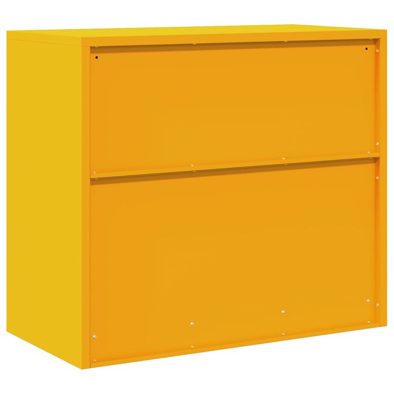 Casa si Gradina - Mobilier - Dulapuri si sifoniere - Dulapuri - Dulap de depozitare cu depozitare Galben mustar 80 x 40 x 70 cm - Infinity.ro