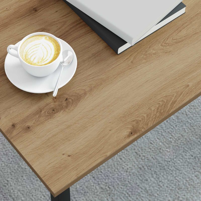 Casa si Gradina - Mobilier - Mese si birouri - Masute de cafea - Masa de cafea Stejar artizanal 70 x 50 x 36 cm Lemn compozit - Infinity.ro