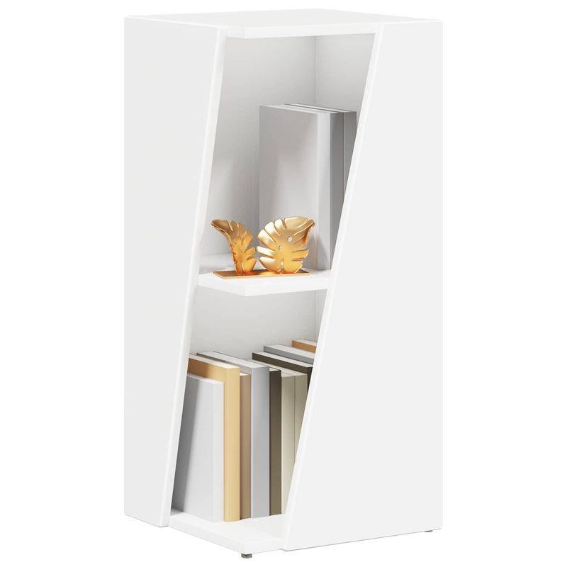 Casa si Gradina - Mobilier - Biblioteci si rafturi - Biblioteci - Raft lateral Alb 33 x 32 x 70,5 cm Lemn compozit - Infinity.ro