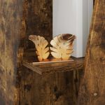 Casa si Gradina - Mobilier - Biblioteci si rafturi - Biblioteci - Raft lateral Stejar fumuriu 33 x 32 x 70,5 cm Lemn compozit - Infinity.ro