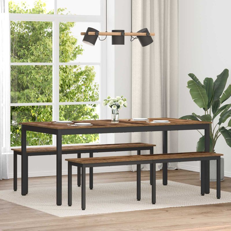Casa si Gradina - Mobilier - Canapele si coltare - Banchete - Banca Lemn vechi 160 x 35 x 45 cm Lemn compozit - Infinity.ro