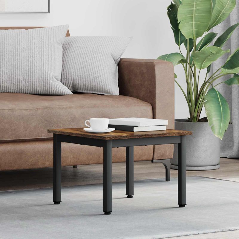 Casa si Gradina - Mobilier - Mese si birouri - Masute de cafea - Masa de cafea Stejar fumuriu 50 x 50 x 36 cm Lemn compozit - Infinity.ro