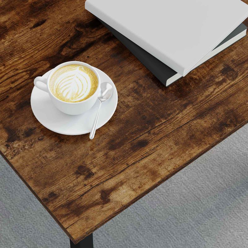 Casa si Gradina - Mobilier - Mese si birouri - Masute de cafea - Masa de cafea Stejar fumuriu 50 x 50 x 36 cm Lemn compozit - Infinity.ro