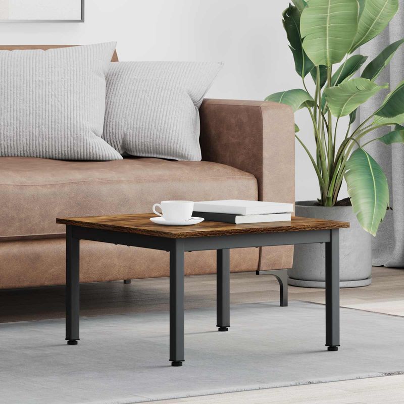 Casa si Gradina - Mobilier - Mese si birouri - Masute de cafea - Masa de cafea Stejar fumuriu 60 x 60 x 36 cm Lemn compozit - Infinity.ro