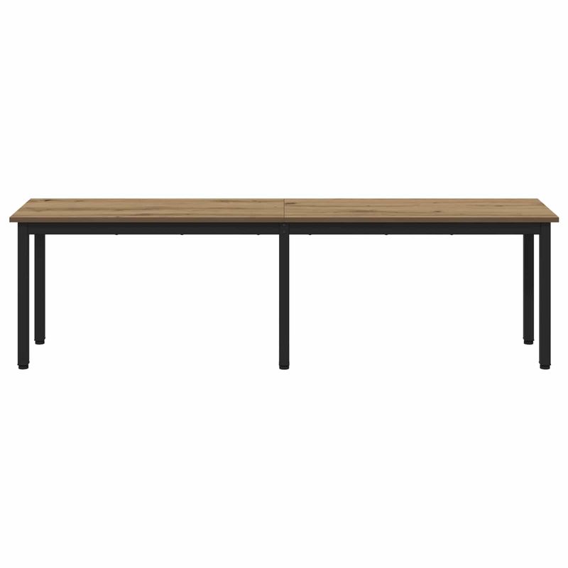 Casa si Gradina - Mobilier - Canapele si coltare - Banchete - Banca Stejar artizanal 160 x 35 x 45 cm Lemn compozit - Infinity.ro