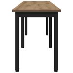 Casa si Gradina - Mobilier - Canapele si coltare - Banchete - Banca Stejar artizanal 160 x 35 x 45 cm Lemn compozit - Infinity.ro